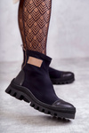 Women's fabric boots Nicole 2703 Black