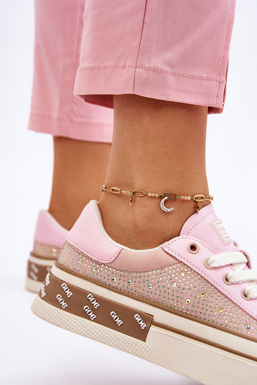 Women's Sneakers With Jets GOE LL2N4057 Pink