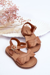 Classic Children's Sandals Brown Izzy