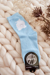 Youth Cotton Socks White Bear Mint