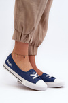 Trampki Tenisówki Damskie Granatowe Lee Cooper LCW-23-31-1789L