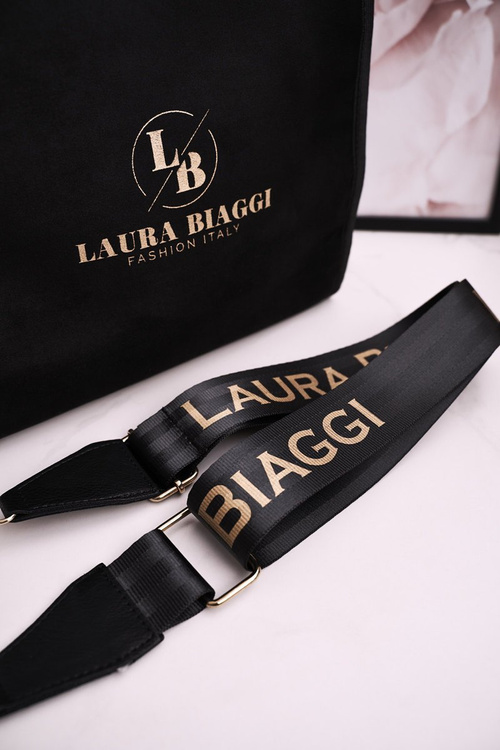 Shopper Bag With Detachable Strap LAURA BIAGGI Black