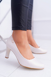 Women's Sergio Leone Beige Pearl pumps Orsola