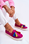 Tenisówki Trampki Damskie Slip-On Fuksja Venira