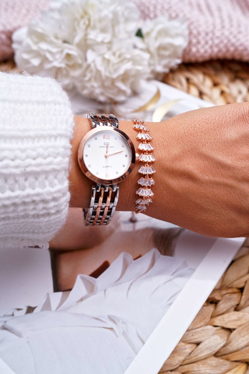 Women's Rose Gold Chain Bracelet Gloria