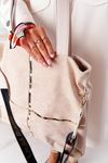 Shoulder Bag With Detachable Strap LAURA BIAGGI Beige