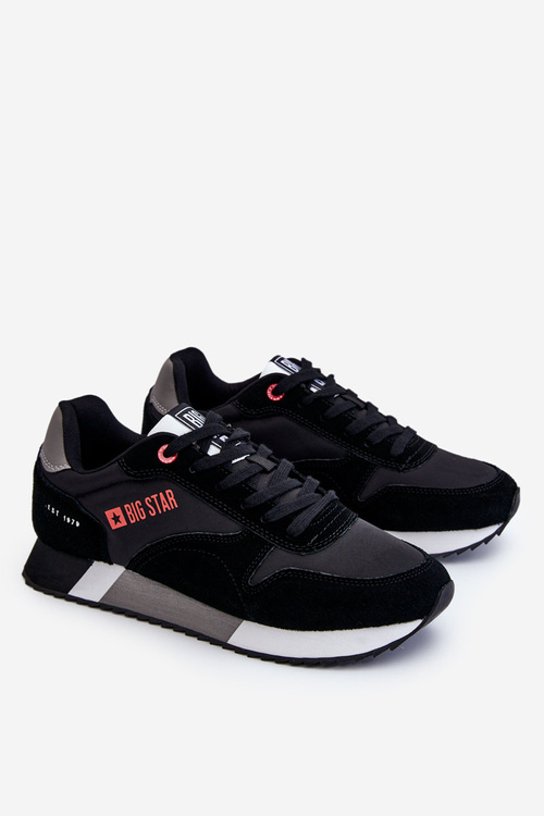 Memory Foam System Big Star Men's Sports Shoes LL174158 Black