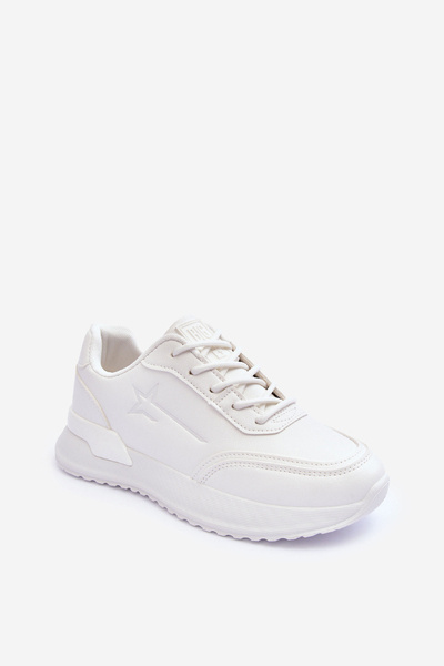 Buty Sportowe Klasyczne Damskie MM274224 Białe