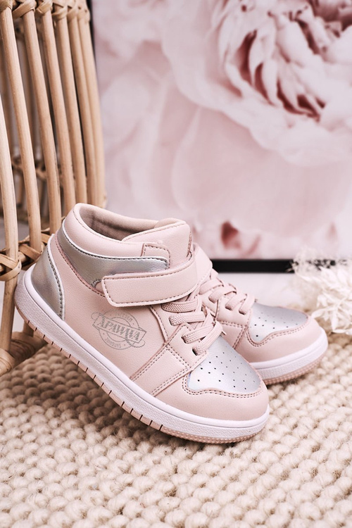 Children's Sport Shoes Pink Silver Madison