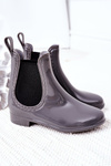 Children's Galoshes Rain Boots Gray Lily