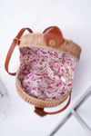 Braided Handbag String Chest Veeza Camel