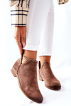 Women's Suede Boots Warmed Beige Joaliene