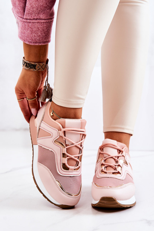 Sport Shoes On The Platform Pink Ginevra 