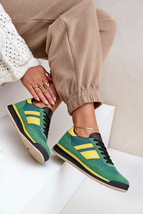 Low Sneakers Women Green Sellira