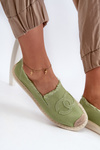 Classic Women's Espadrilles Green Flaure