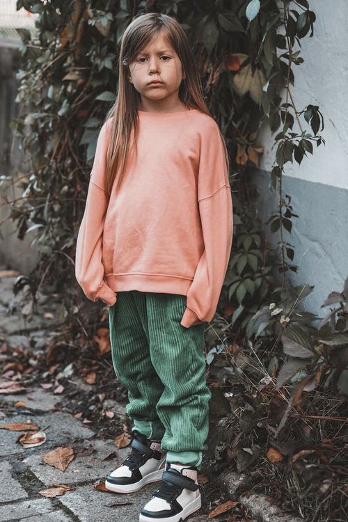 Kids' High Sports Shoes White-Pink Teredite