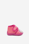 Kids slippers with velcro fuchsia Jeselle