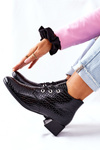 Heeled boots Black Albeq