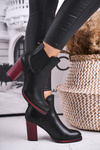 Women’s Boots On High Heel Sergio Leone Black BT538