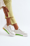 Women's Leather Sneakers GOE NN2N4029 White