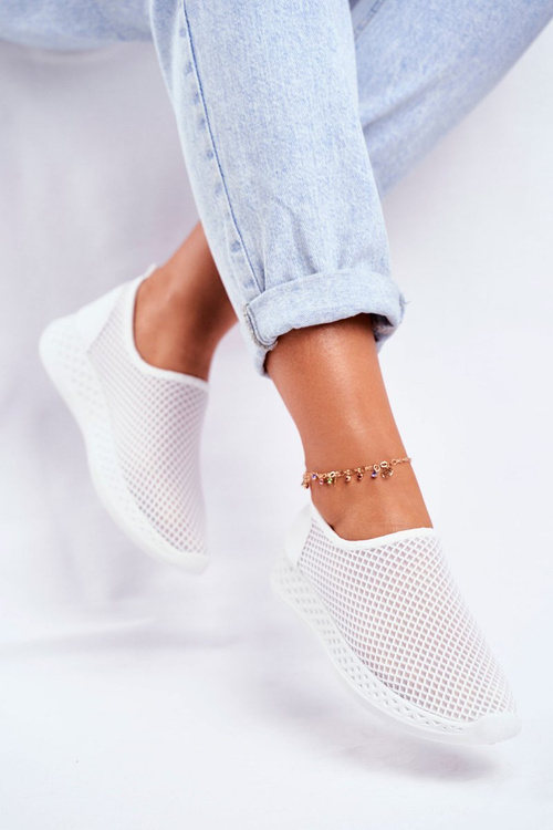 Women's Sport Shoes Slip On White Gestacio