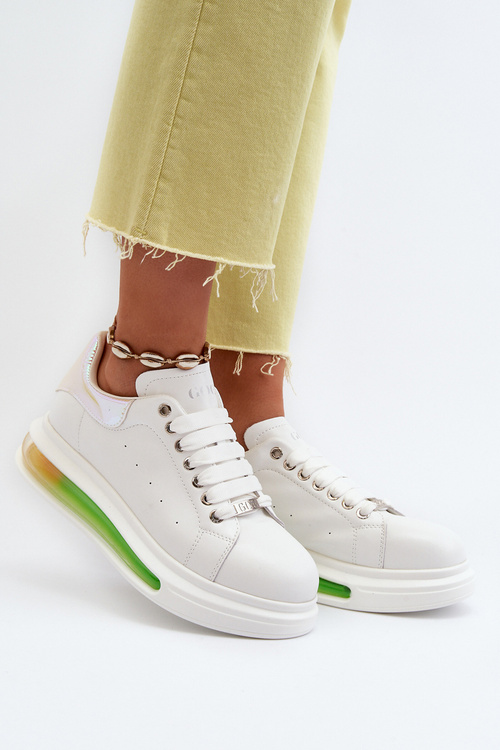 Women's Leather Sneakers GOE NN2N4029 White