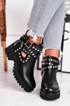 Women’s Boots Grunge Black Heavenly