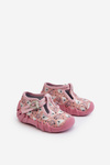 Comfortable children's slippers BEFADO 110N491 Pink