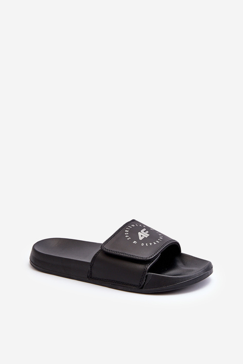 Black boys' flip-flops 4FJMM00FFLIM043-21S