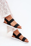 Classic Women's Slip-On Sandals Black Felira