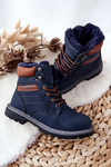 Children's Boots Insulated Navy Graves
