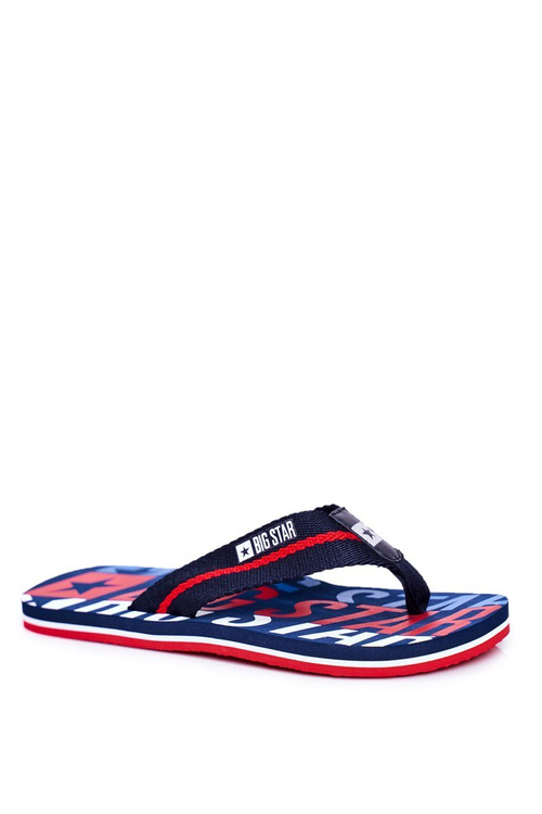 Men's Slides Flip flops Big Star Navy DD174659