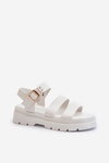 Women's Sandals on Chunky Sole White Nicarda