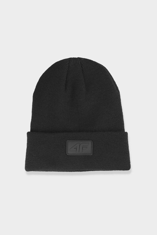 Winter Cap Unisex 4F Black 4FWAW24ACAPU433-20S