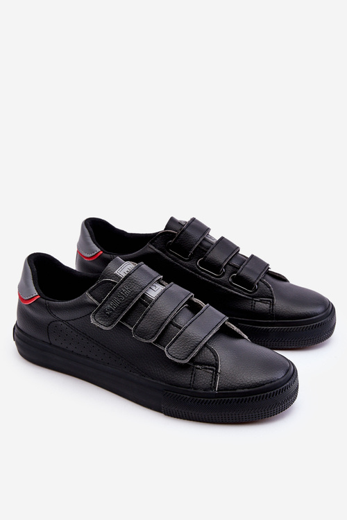 Men's Velcro Sneakers Big Star LL174633 Black