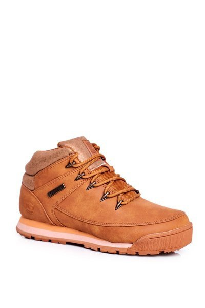 Buty Trekkingowe Skórzane Big Star Camel GG274497