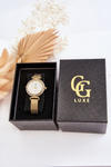 Waterproof Women's Watch With Mesh Bracelet GG Luxe Gold