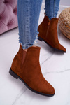 Camel Tema Women's Camel Suede Stiletto Booties