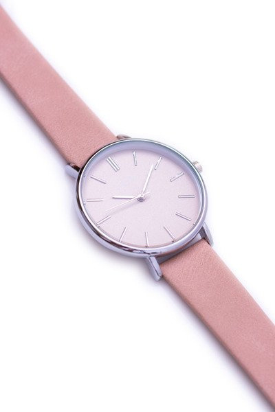 Women's Pink Ernest Montane Watch Silver Envelope