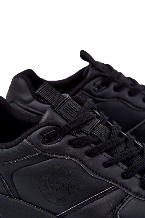 Men's Classic Sport Shoes Memory Foam Big Star KK174232 Black