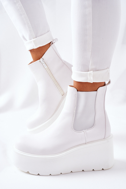 Insulated Boots White Montiano