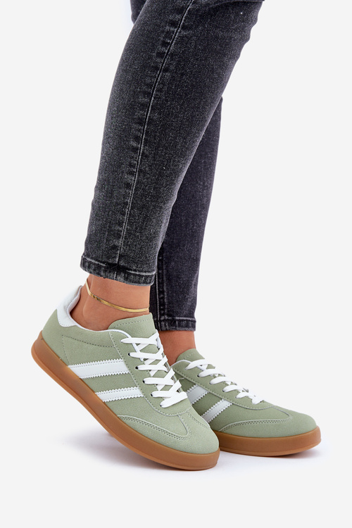Women's Low Sneakers Green Ennorwen