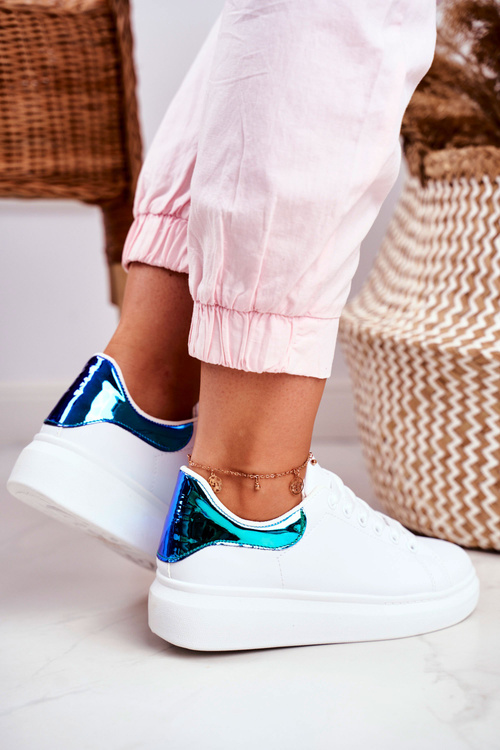 Women’s Sport Shoes Lu Boo White Metallic Matilda