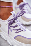Women's Sneakers Memory Foam System Big Star KK274029 White