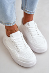 Classic Women's Sneakers Made Of Eco Leather White Meriora