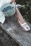 Kids' Ballerina Flats Adorned with Sequins Pink Weries
