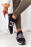 Women's Slip-On Sneakers Memory Foam Big Star HH274536 Black
