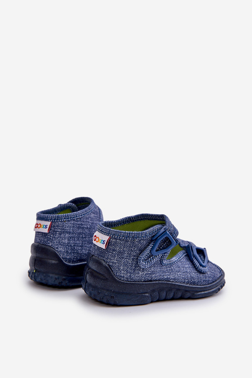 Children's Sandals NEL 310-06 GOKIDS Navy Blue