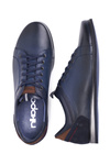 Navy blue Men's Leather Sports Half Boots Nikopol Achilles