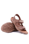 Men's Leather Sandals Brown Lop